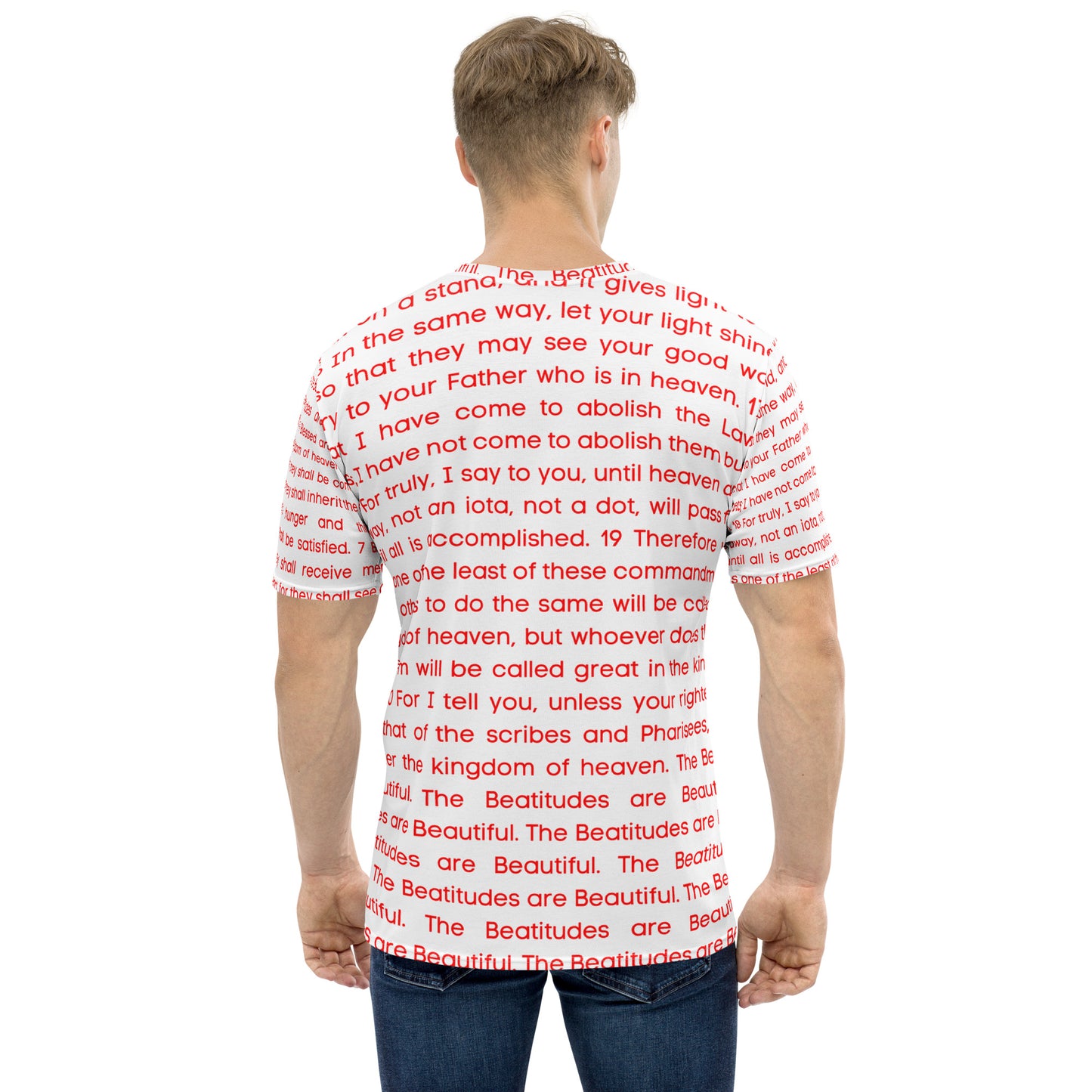 The Beatitudes All Over Print Men's t-shirt