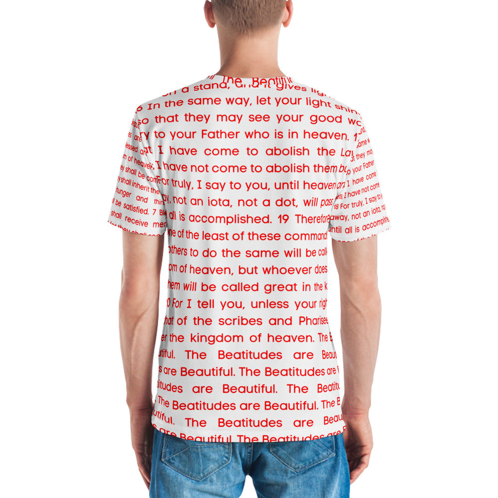 The Beatitudes All Over Print Men's t-shirt