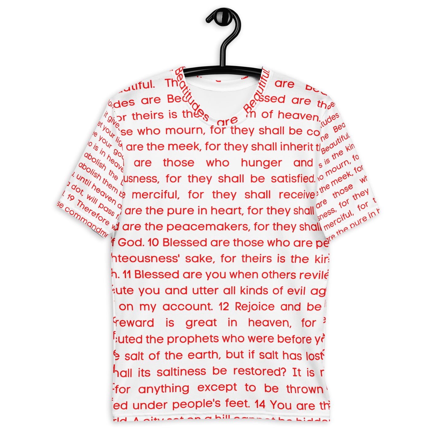 The Beatitudes All Over Print Men's t-shirt