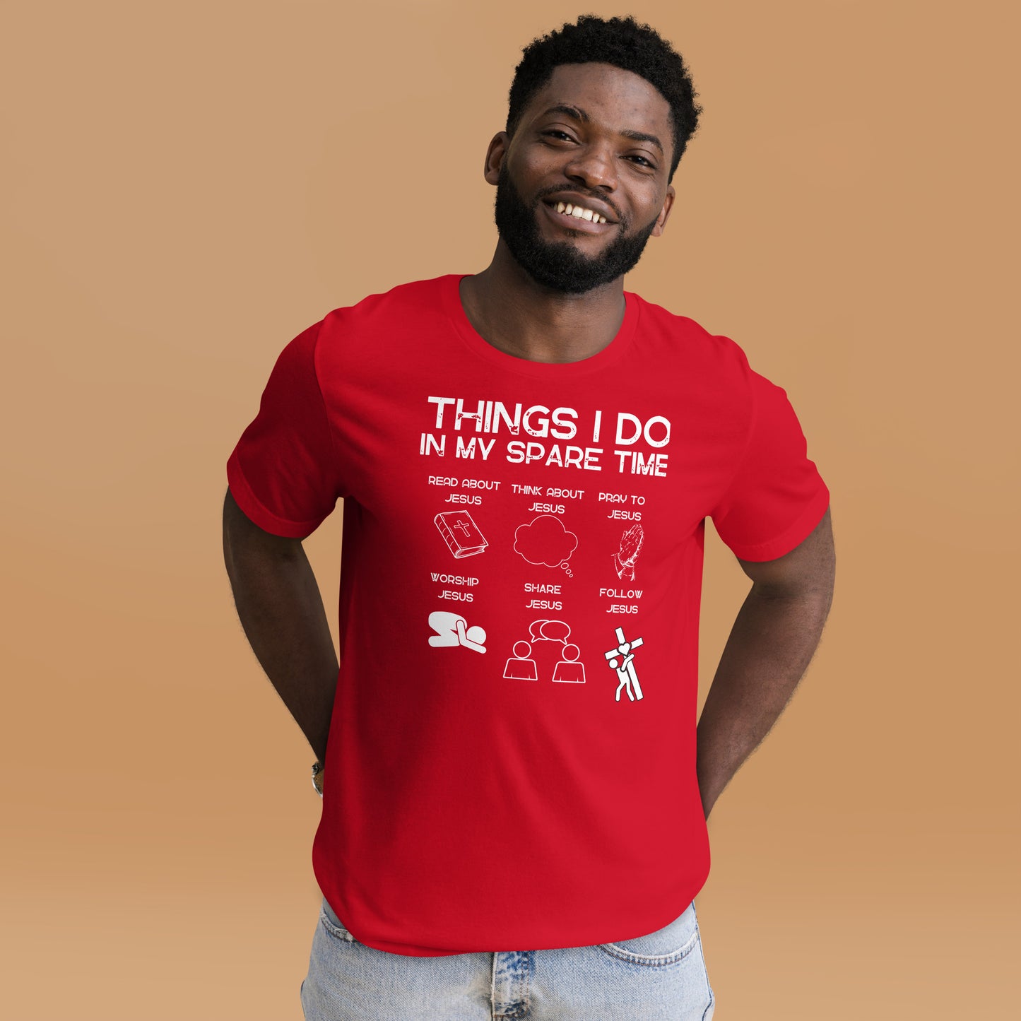 Things I Do in My Spare Time. Unisex t-shirt
